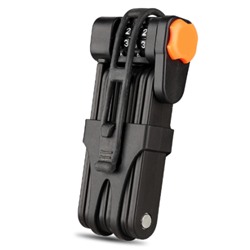 Замок раскладной кодовый R-LOCK "Robber Tears", 4 разряда, 8 секций 85 см 800 г закалённая нерж/ сталь AISI 304 в ABS пластике с креплением /уп 10/20
