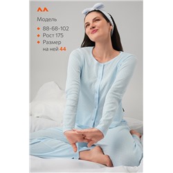 Женская пижама с брюками из ажурного хлопка Happyfox