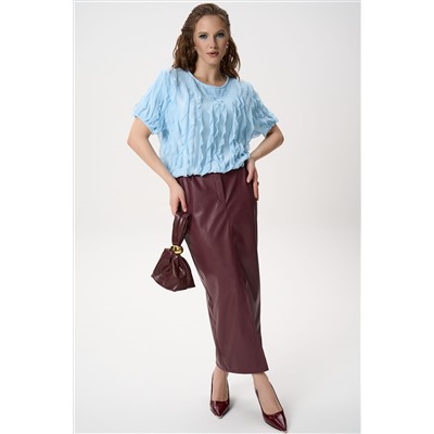 Блузка Лили (голубой)