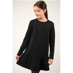 Платье из футера для девочки Happyfox