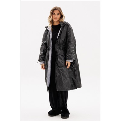 Пальто EOLA 2775 черный/серый