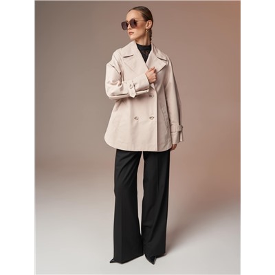 Плащ женский светло-бежевый