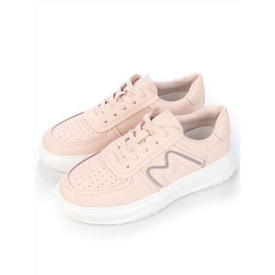 05-P11-2 LT. PINK Кроссовки женские (натуральная кожа)