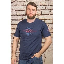 Футболка 6070 индиго HEDRICY