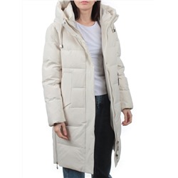 7715 LT. BEIGE Пальто зимнее женское (200 гр. холлофайбер)
