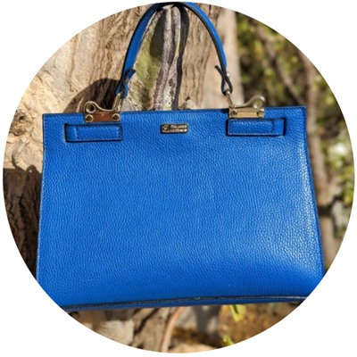 Ab.Zapatos PELLE Birkin/2 (720) СИНИЙ