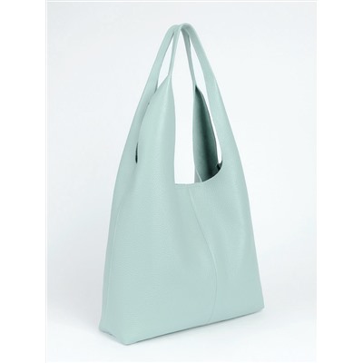 Женская кожаная сумка Richet 2903LN 897 Голубой