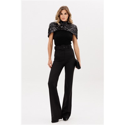 Брюки EOLA 2925.3 черный_меланж