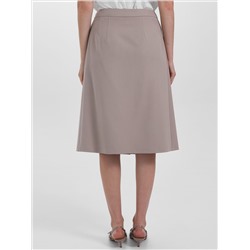 Юбка миди бежевая с запахом