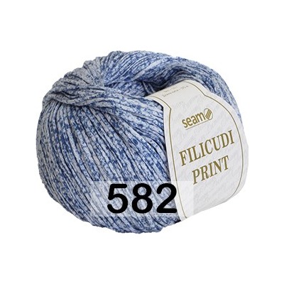 Пряжа Сеам Filicudi print