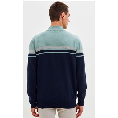 Джемпер P521-1523 navy-mint