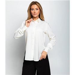 Блуза #1В2321, молоко