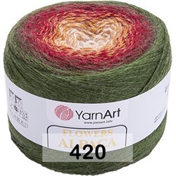 Пряжа YarnArt Flowers Alpaca