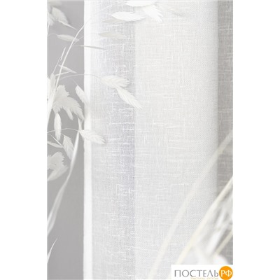 CASSIA ЭМИЛИЯ экрю Тюль на шт.ленте 400х270,1пр.,плстр.
