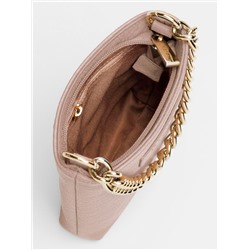 Женская кожаная сумка Richet 3258LG 785 Пудра