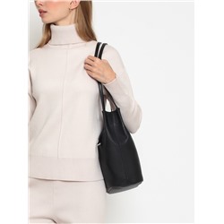 Женская кожаная сумка Richet 3162LN 376 Черный