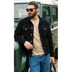 Куртка джинс P011-1336Rus black