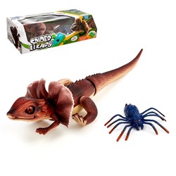 УЦЕНКА Набор животных «Ящерица против паука», работает от батареек