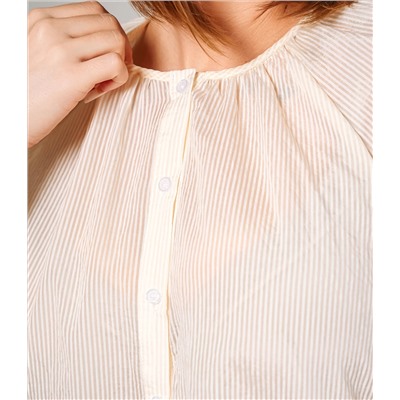 Блуза #КТ73 (2), кремовый