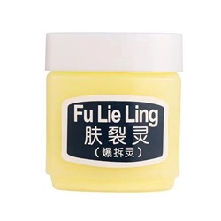 (НЕМНОГО ПОДТЕКШИЙ/ТРЕСНУТА КРЫШКА) Крем для кожи против сухости и трещин Fu Lie Ling, 45 гр.