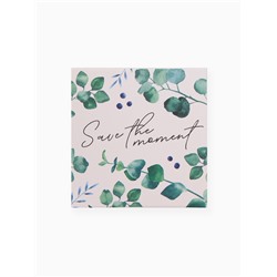 Набор подарочный «Этель. Эвкалипт», 5 предметов, полотенце, мочалка, расчёска