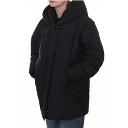 A626 BLACK Куртка зимняя женская (200 гр. био-пух)