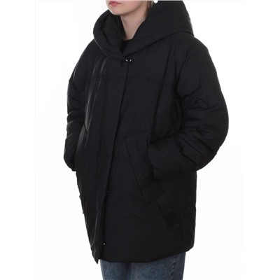 A626 BLACK Куртка зимняя женская (200 гр. био-пух)