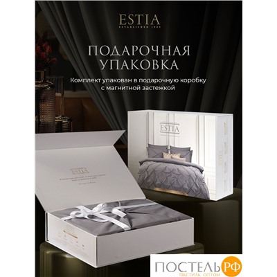 Estia МАДДАЛЕНА серый КПБ 200х210-1/230х250-1/50х70-4, 6 пр., хл./лиоцелл