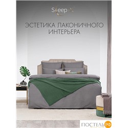 SLEEP IX САКАИ сер Простыня 180х220, 1 пр, хл