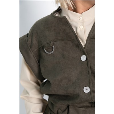 Жилет Лора (зеленый) Б15031-39М