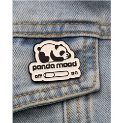 Металлический значок "Panda Mood"
