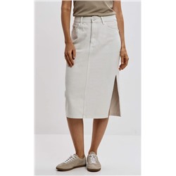Юбка джинс F512-0203 l.beige