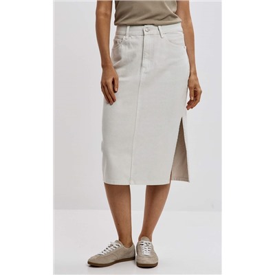 Юбка джинс F512-0203 l.beige