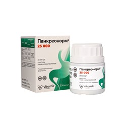 Панкреонорм «Витамир» поддержка пищеварения и работы поджелудочной железы, 25 000, 50 капсул