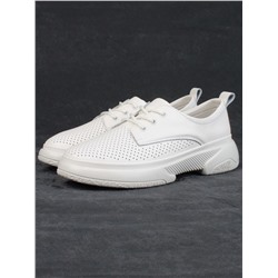 03-PDXL140-5 BEIGE Кроссовки женские (натуральная кожа)