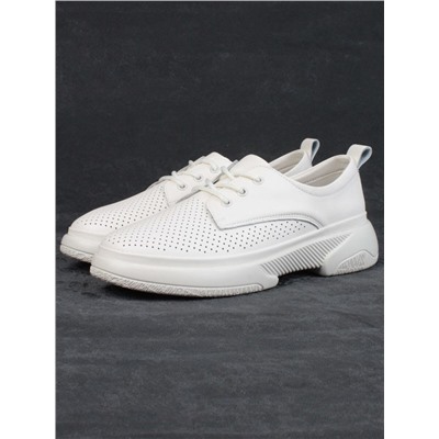 03-PDXL140-5 BEIGE Кроссовки женские (натуральная кожа)