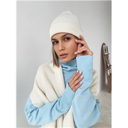 Шапка из мериноса AFINA, Белый