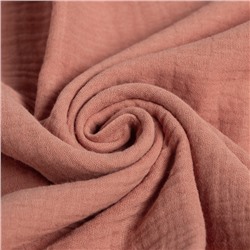 Пелёнка муслиновая Крошка Я "Peach", 135х100см, двухслойная, 100 % хлопок