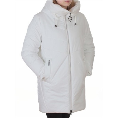 M-9090 WHITE Куртка зимняя женская (200 гр. холлофайбер)