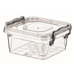 Контейнер пищевой HobbyLife MultiBox Square, 0.35 л, цвет МИКС