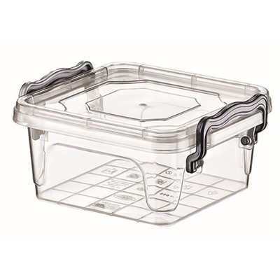 Контейнер пищевой HobbyLife MultiBox Square, 0.35 л, цвет МИКС