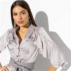 Платье, Грация леди (fashion, с поясом)