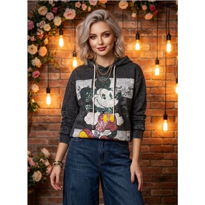 Толстовка OVER SIZE хлопок