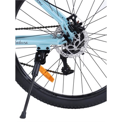 Велосипед 26" рама 17" 21sp COMIRON SAKURA голубой дымный