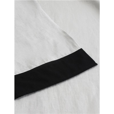 Халат женский домашний SL HOME Elegant-52, лён 100%, серый