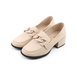 06-M27-35 BEIGE Туфли женские (натуральная кожа)