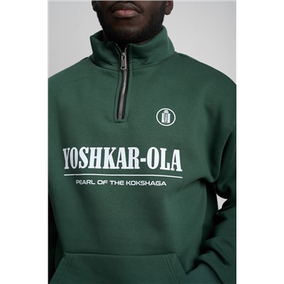 Мужской трикотажный костюм c начесом "Yoshkar-Ola" малахит