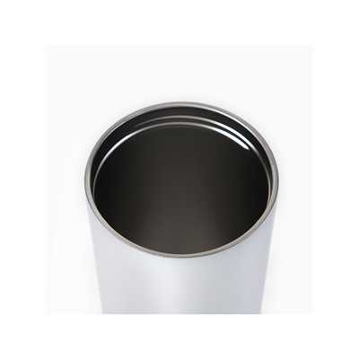 Термокружка, 500 мл, Coffee, сохраняет тепло 8 ч, белая