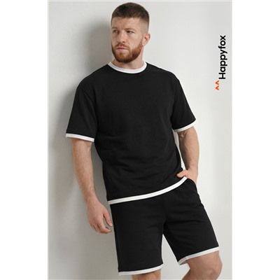 Мужской костюм из футера двухнитки Happyfox