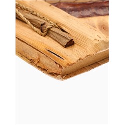 Блокнот в твёрдой обложке «Тропики», 48 листов, 13×16×2 см, бежево-коричневый